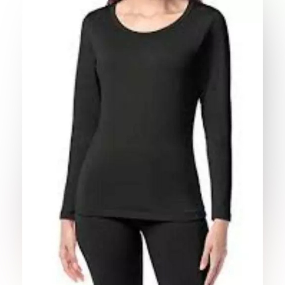 Worth New York Fitted Crew Neck Long Sleeve Shirt S EUC